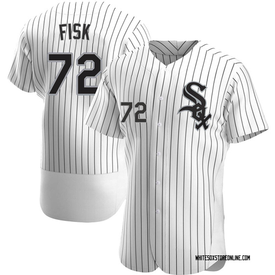 MLB Chicago White Sox (Carlton Fisk) Men's Cooperstown Baseball Jersey