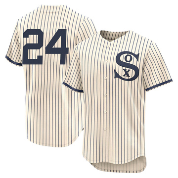 Men's Chicago White Sox #24 Early Wynn 1959 Cream Throwback Jersey