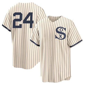 Men's Chicago White Sox #24 Early Wynn 1959 Cream Throwback Jersey