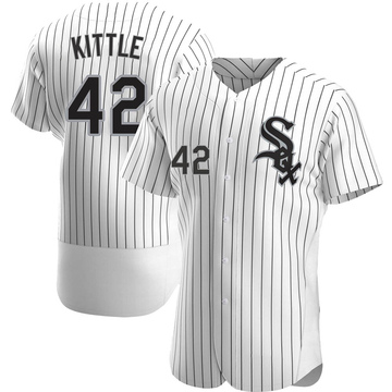 RON KITTLE signed (CHICAGO WHITE SOX) Custom throwback jersey BECKETT  BJ76292